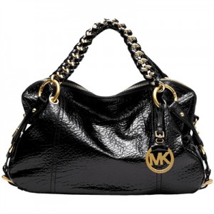 borsa vernice nera